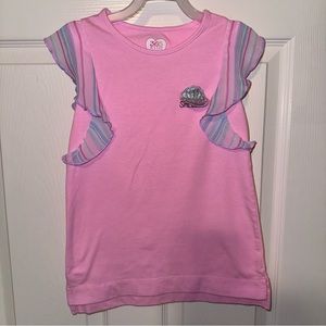 NWOT 365Kids from Garanimals Stylish Exclusive of Decoration Girl Top Pinkl 7